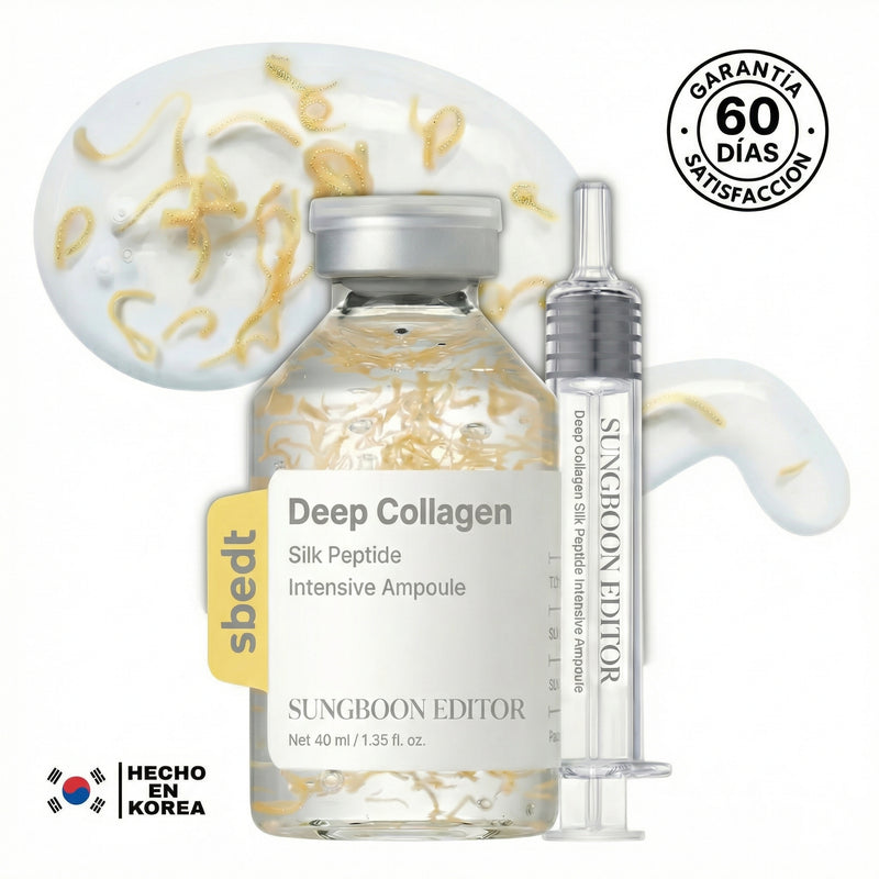 Ampolleta Coreana Antiarrugas con 30 Péptidos